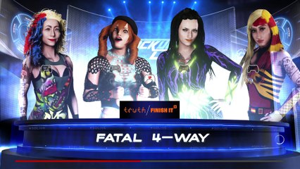 Jamina vs. Trixie vs. Drizama vs. Lisa Ven in a fatal 4 way match.