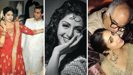 Remebering Sridevi - Her Life In Picutures | BEST MOMENTS