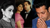 Salman Khan SWEETEST Words On Sridevi During An Award Function | Throwback