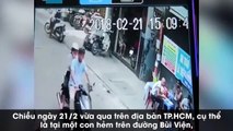 Việt kiều Đức không thể về nước vì bị giật túi xách tại phố Tây Bùi Viện