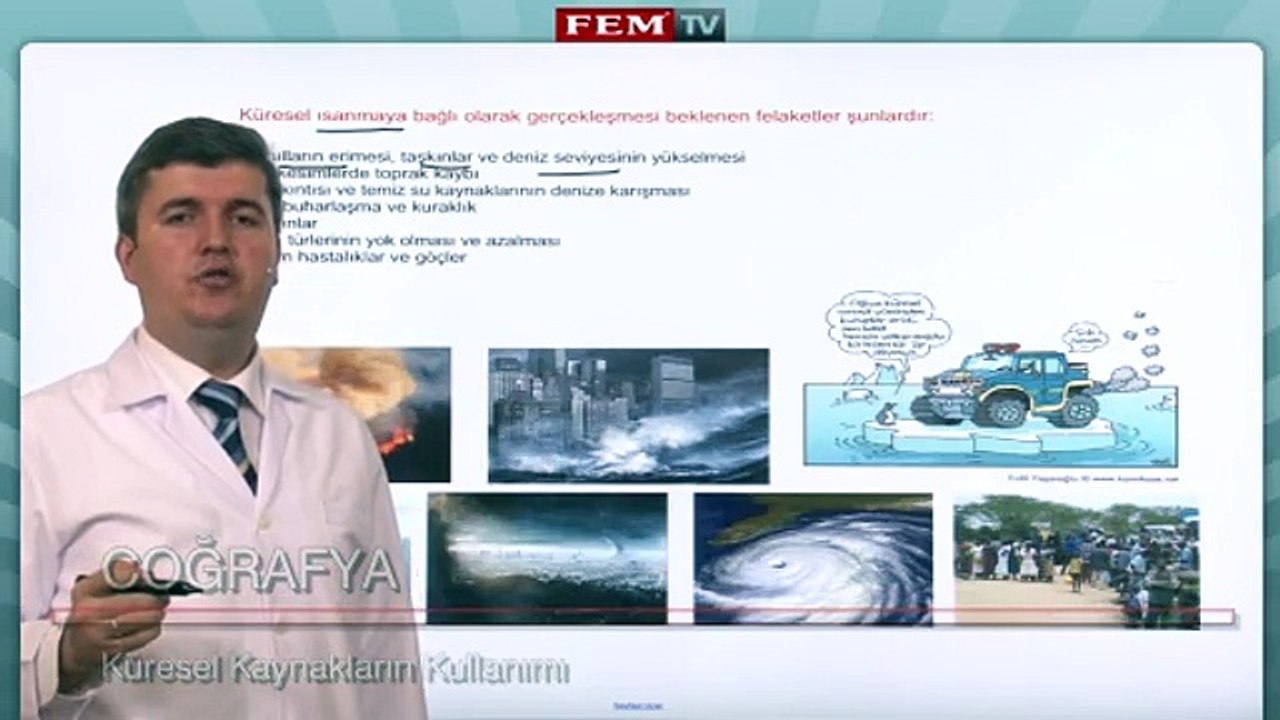 ygs lys coğrafya Dogal Kaynaklar ve Cevre - Kuresel Kaynaklarin Kullanimi