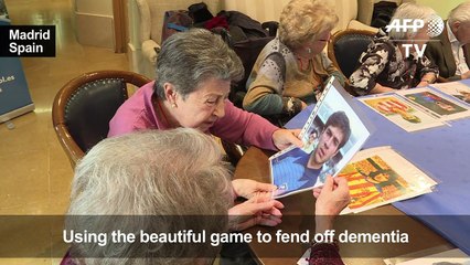 Ex-players tackle dementia in football-mad Spain