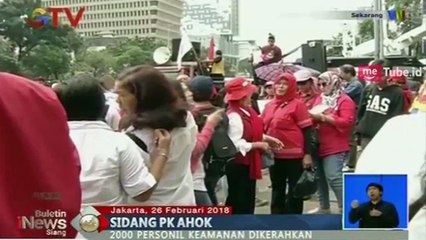 2000 Personil Dikerahkan Untuk Amankan Sidang PK Ahok