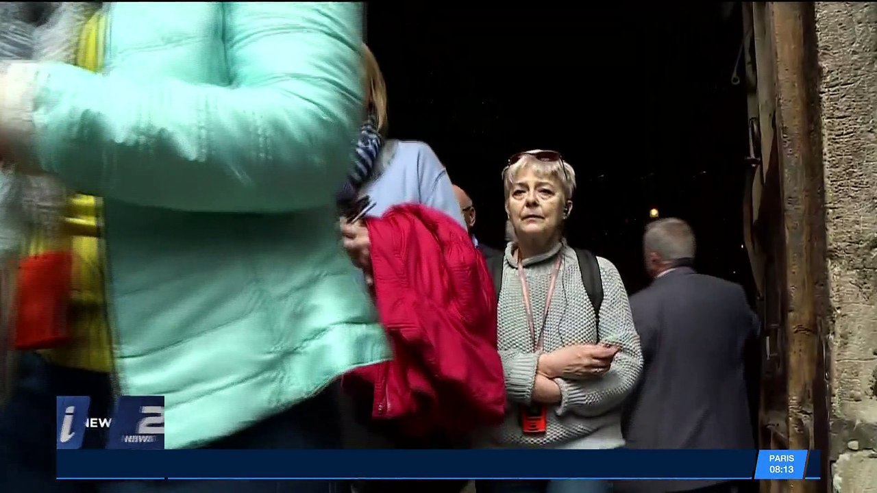 Jérusalem : L'église du Saint-Sépulcre fermée