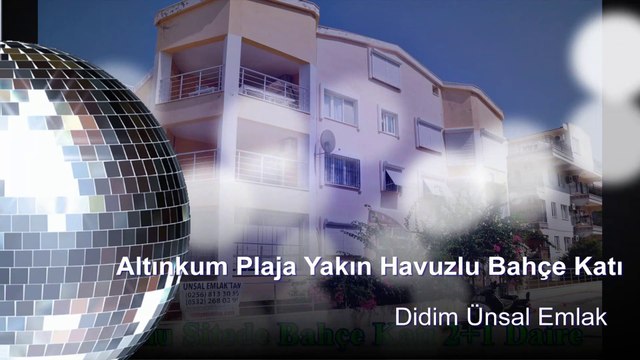 (SATILDI) Didim Altınkum Plaja Yakın Bahçekatı