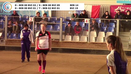 Quatrième tour, Club Elite Féminin, demi-finale aller, Bourg-en-Bresse contre Bièvre Isère,, saison 2017-2018