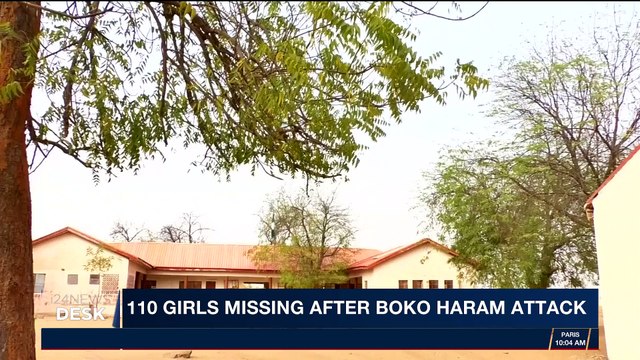 i24NEWS DESK | 110 girls missing after Boko Haram attack | Monday, February 26th 2018