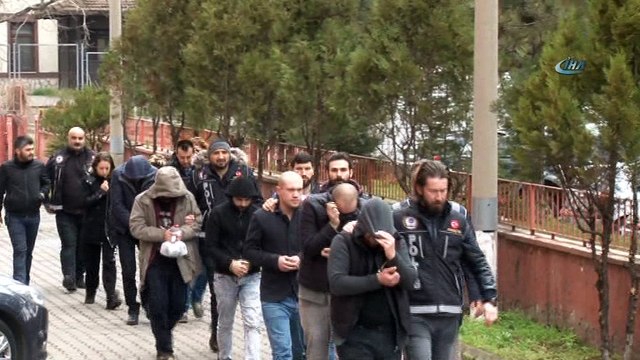 Karabük merkezli uyuşturucu operasyonu: 8 kişi adliyeye sevk edildi