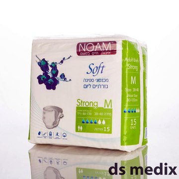 חיתולים למבוגרים נועם 4 טיפות מידה M - כל הנוחות שבעולם