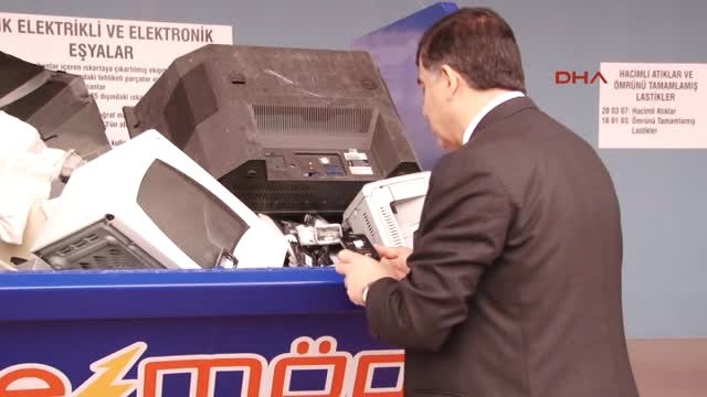 Gaziantep Elektronik Atıkları Geri Dönüşüme Kazandıran Proje