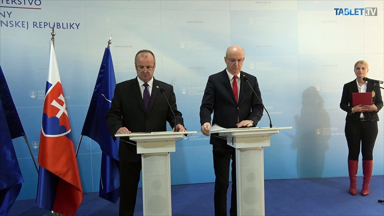 ZÁZNAM: Tlačové vyhlásenie ministra obrany SR Petra Gajdoša