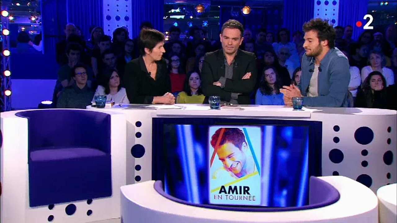 Amir condamne les propos de Mennel dans "ONPC"