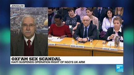 Oxfam Scandal : "These people are humans and they need to be monitor"