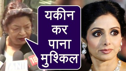 Sridevi: Saroj Khan says I still cant believe it | FilmiBeat