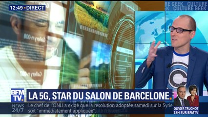 La 5G, star du salon du mobile de Barcelone