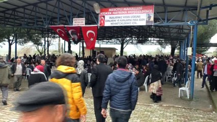 Geleneksel keşkek hayrında Afrin şehitleri için dua edildi