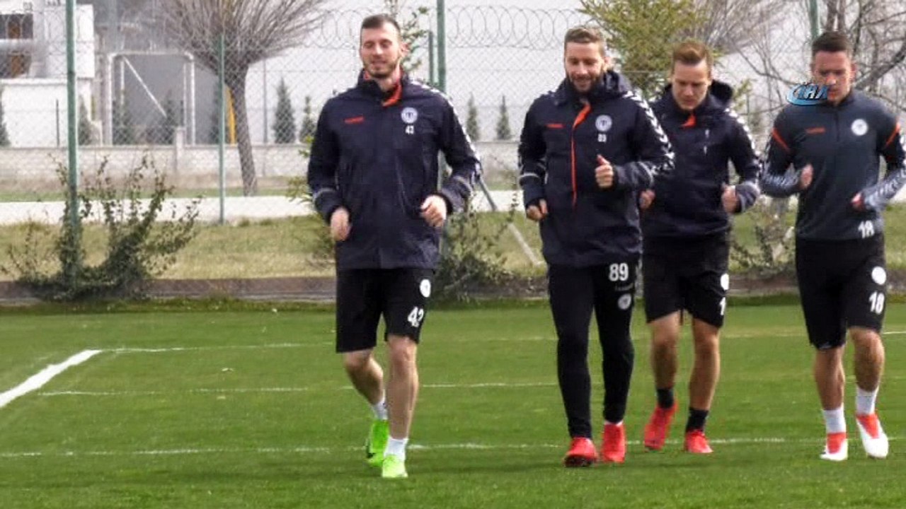 Atiker Konyaspor, Malatyaspor maçına hazırlanıyor