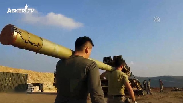 Mehmetçik teröristleri bu milli roketlerle vuruyor