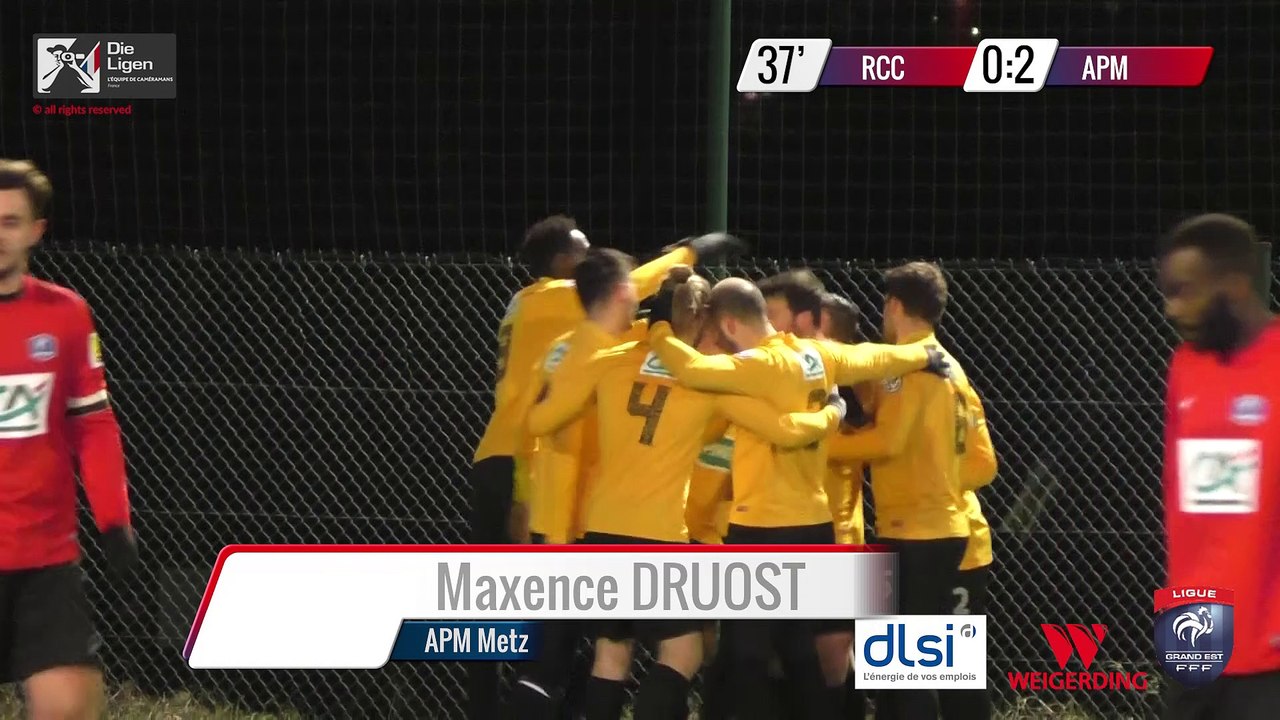 Régional 1 Lorraine : RC Champigneulles – APM Metz (0-2)