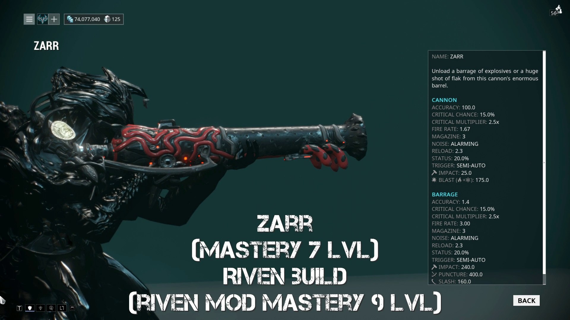 Warframe Zarr 3D Model By Elisha Smith (@emsmith2), 47% OFF