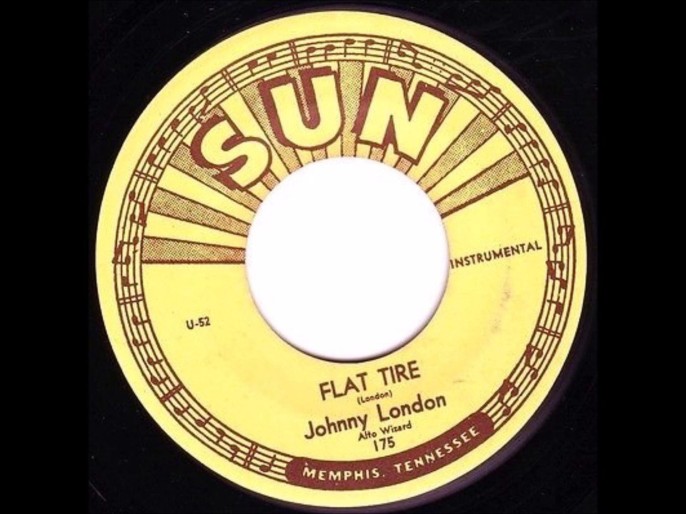 JOHNNY LONDON Flat Tire  SUN 175....1952