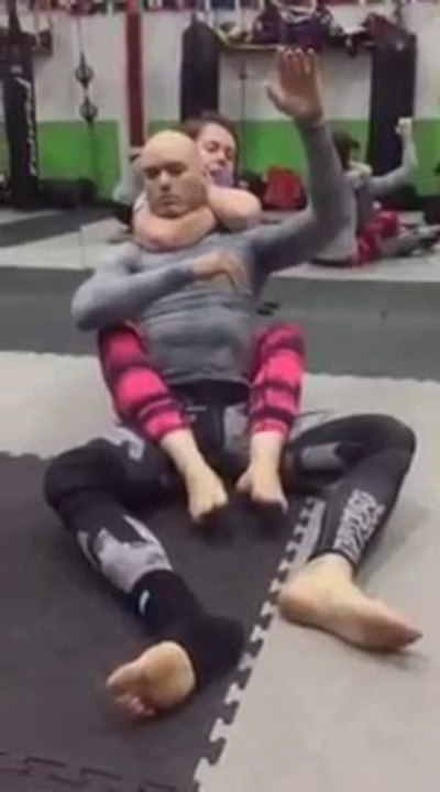 Coach gets Chokad Out by a Girl