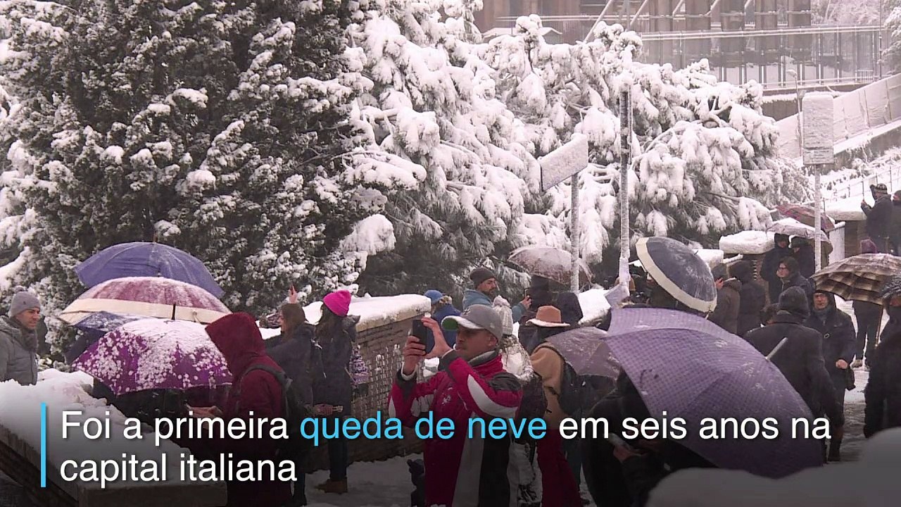 Neve em Roma
