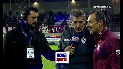 23η ΑΕΛ-Πλατανιάς 1-0 2017-18 Ράτκο Ντόστανιτς δηλώσεις