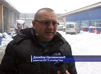 Saobraćaj funkcioniše veoma otežano, 26. februar 2018. (RTV Bor)