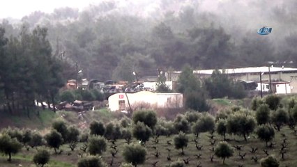 Darmık dağı arkası vuruluyor... Tanklar böyle ateşlendi