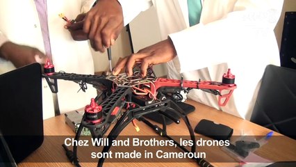 Les 1ers drones made in Cameroun montés par une jeune start-up