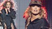His biggest cheerleader! Jennifer Lopez declares her love for beau Alex Rodriguez as she sports his team's hat during sizzling Las Vegas show.