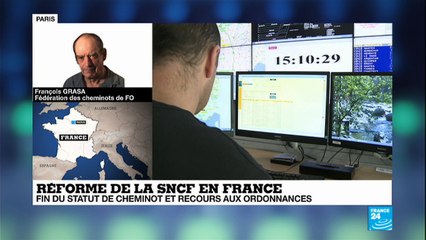 Réforme de la SNCF: "C''est la pire des attaques auprès des cheminots depuis 1938"