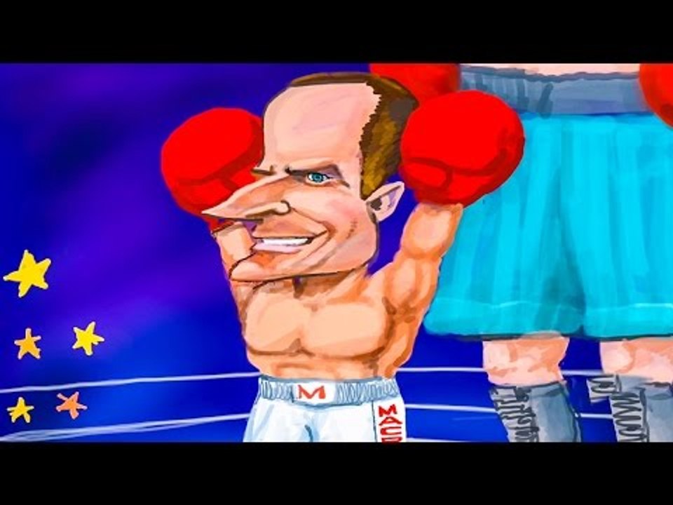 Our cartoonist KAL draws Macron's election victory in France