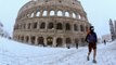 Neve regressa em força a Roma seis anos depois