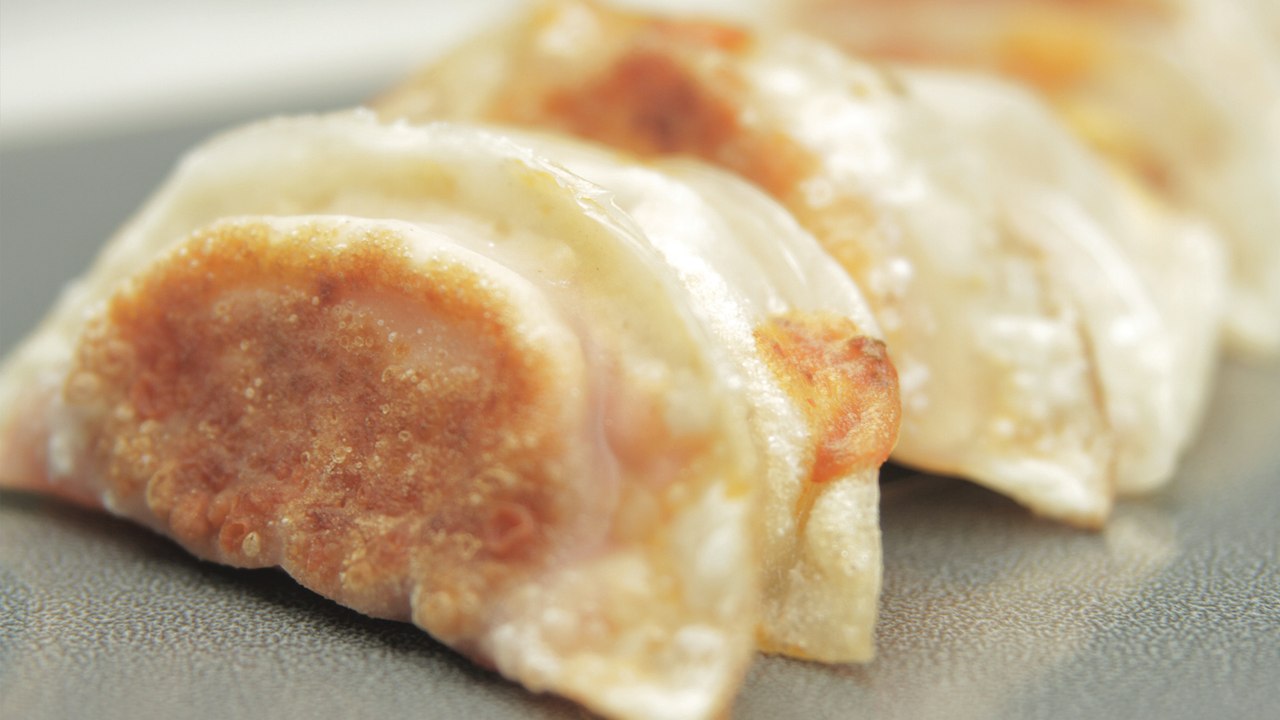 Homemade Pizza Gyoza