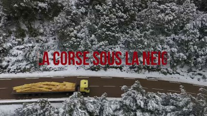 La Corse sous la neige