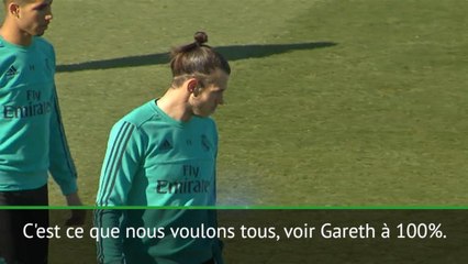 25e j. - Zidane : "Nous voulons tous voir Bale à 100%"