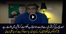 Ali Zaidi says Ahad Cheema episode proves Punjab govt is corrupt