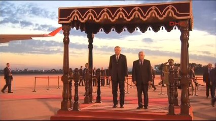 Cumhurbaşkanı Recep Tayyip Erdoğan Cezayir'de