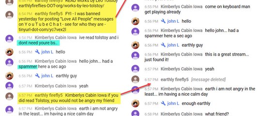 Sober reflection on speech censorship across YouTube Chats