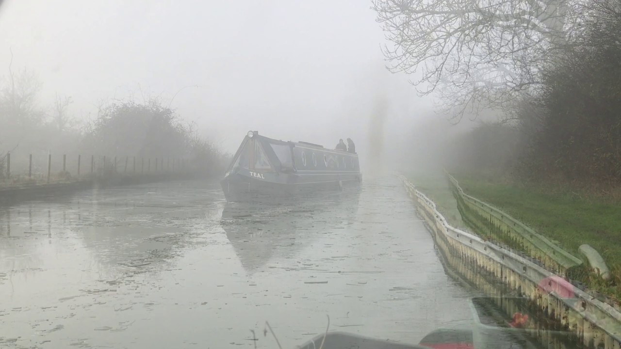 Misty Waters on the Canal