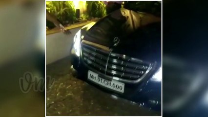 deepika padukone and ranveer singh At Anil Kapoor's Residence