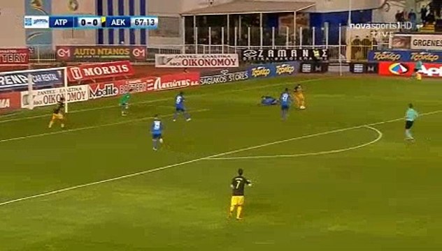 Sergio Araujo Goal HD - Atromitos	0-1	AEK Athens FC 26.02.2018