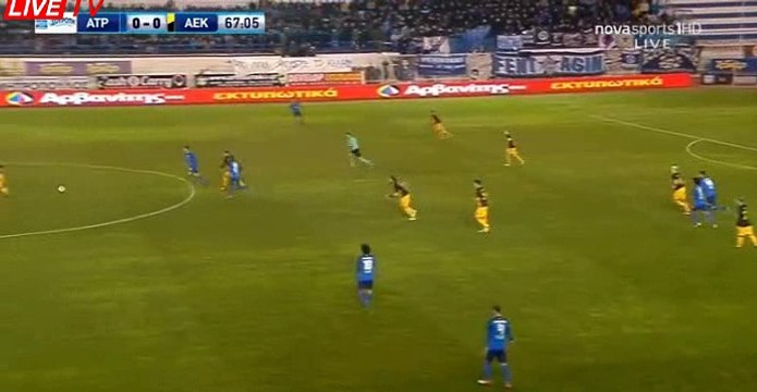 Sergio Araujo Goal HD - Atromitos	0-1	AEK Athens FC 26.02.2018