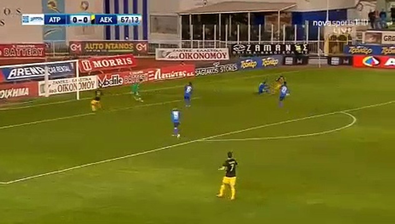 Sergio Araujo Goal HD - Atromitos	0-1	AEK Athens FC 26.02.2018
