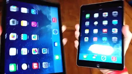 iPad Air vs iPad Mini with Retina Display - In Depth Comparison- Benchmarks & More!