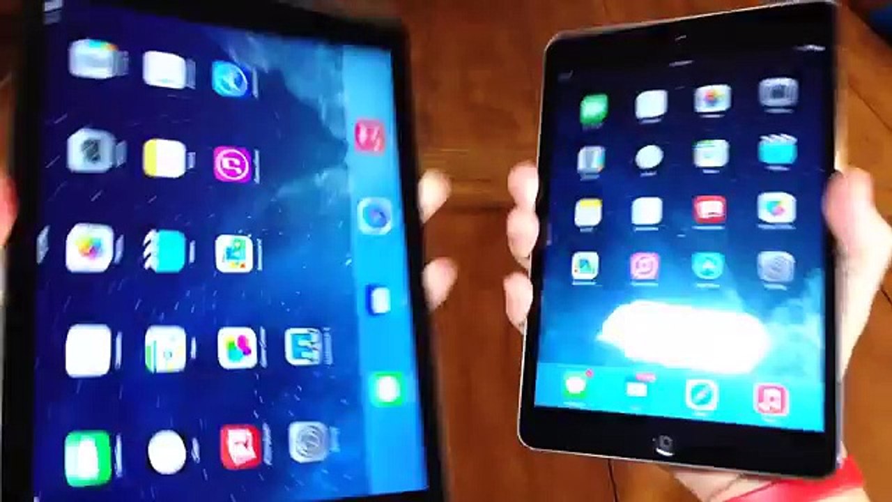 iPad Air vs iPad Mini with Retina Display - In Depth Comparison- Benchmarks & More!