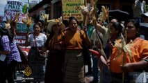 Guatemala farmers rally against US trade deal