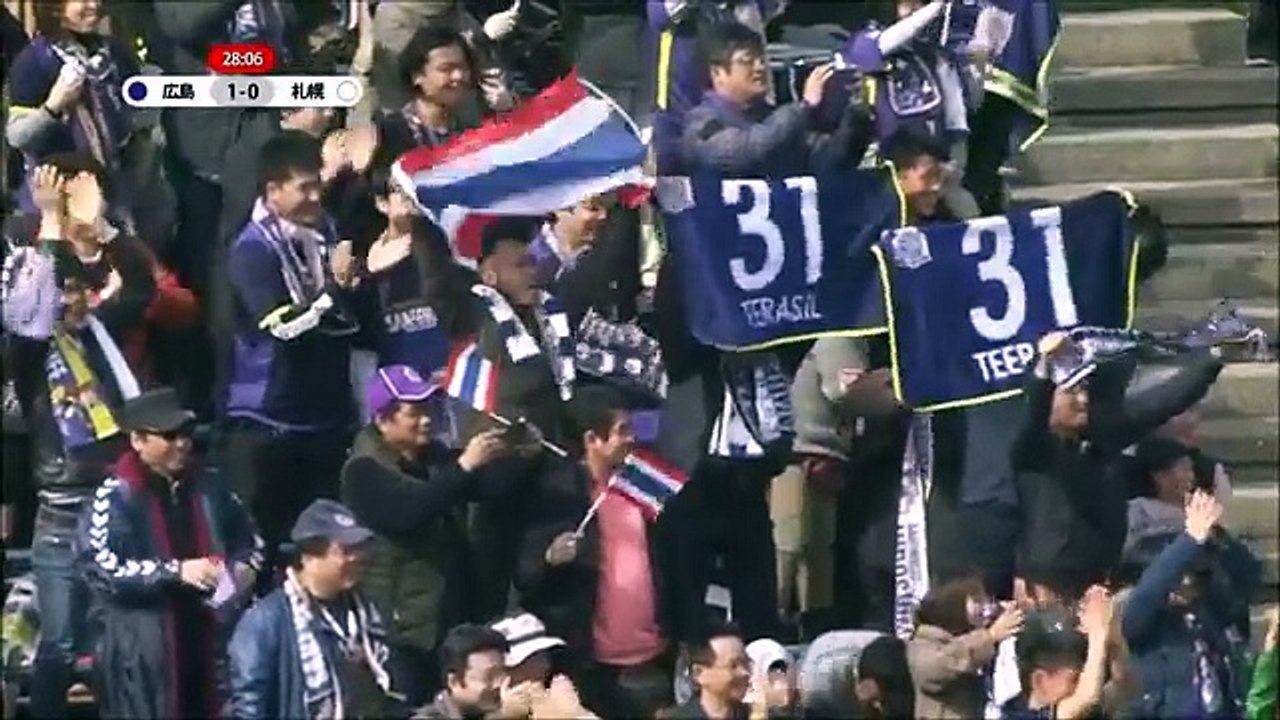 Hiroshima 1:0 Consadole Sapporo (Japan. J League. 24 February 2018)